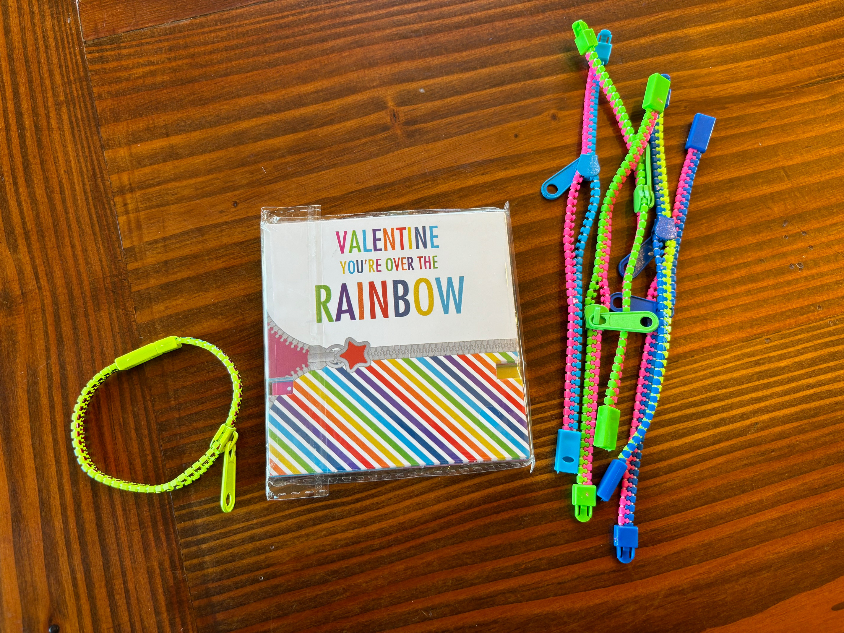 This 30 pack of Valentine’s exchange cards with zipper bracelets is an Amazon deal with 23% off, bringing it down to $10. A fun and affordable option for classroom Valentine exchanges. 

 #LTKSeasonal #LTKSaleAlert #LTKKids