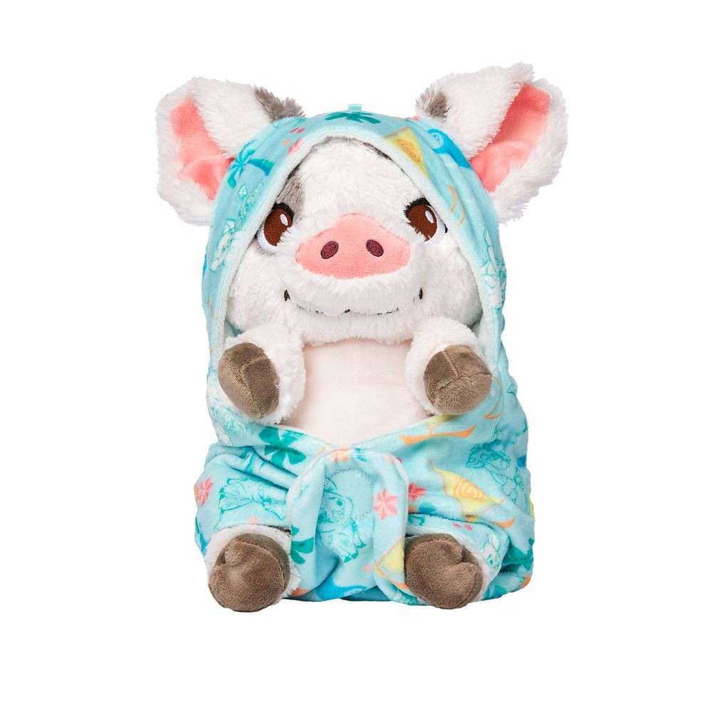 Pua Plush with Blanket Pouch – Moana – Disney Babies – Small 12'' | Disney Store