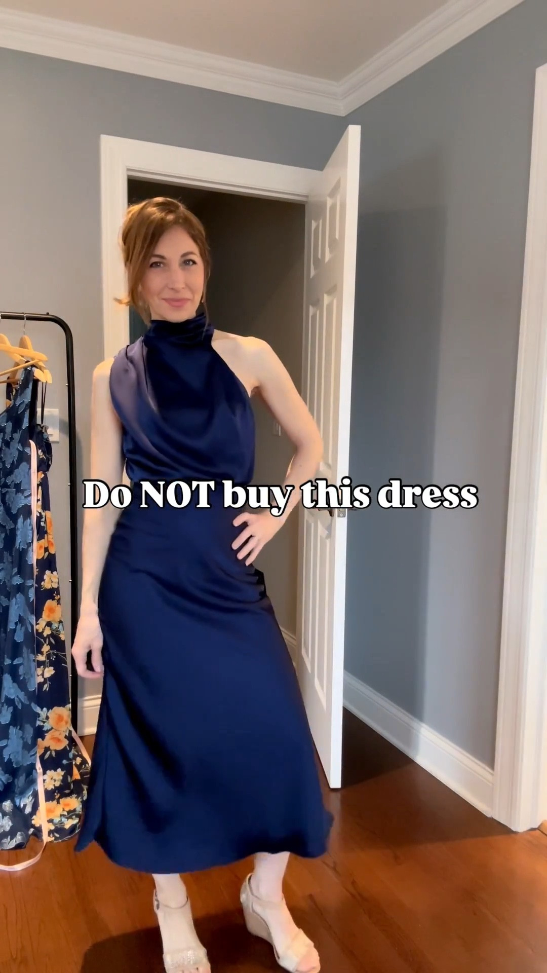 After searching through dozens of dresses, THIS one is perfect for a wedding I’m attending later this month. It’s an absolute winner and makes me feel like a million bucks. Under $100 with lots of colors to choose from. 

Wearing my normal size (xs) in the color navy.


#LTKOver40 #LTKWedding