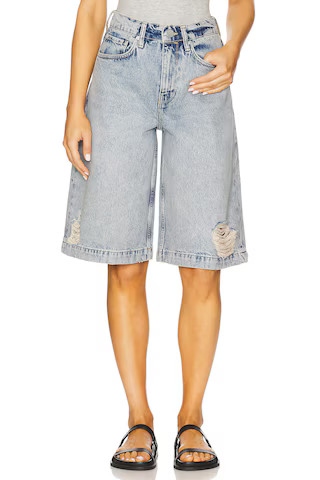 ALLSAINTS Louie Long Short in Light Indigo from Revolve.com | Revolve Clothing (Global)