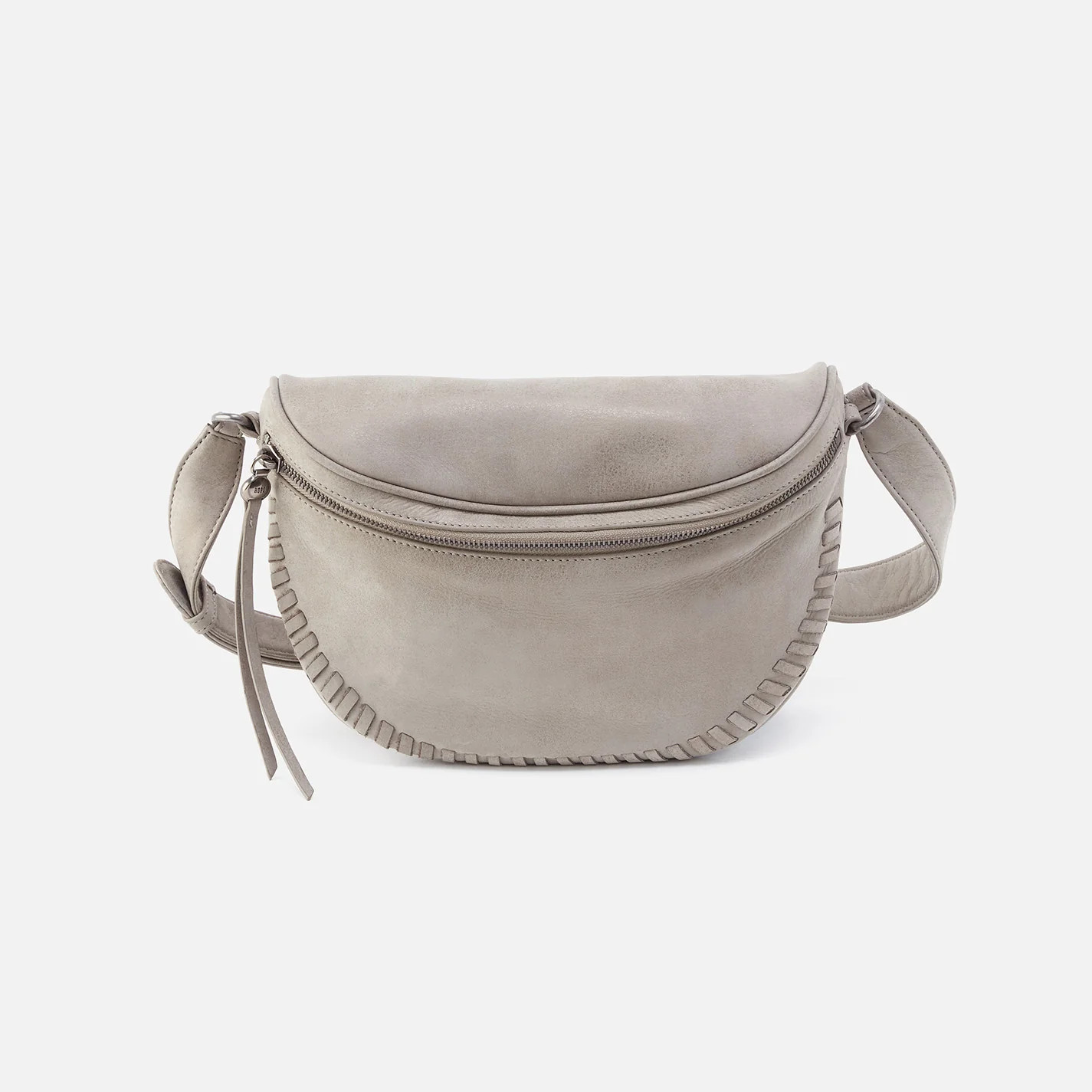 Juno Belt Bag In Metallic Leather - Gilded Beige | HOBO Bags