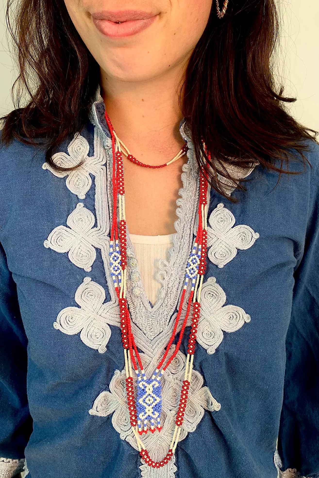Anna Corinna Beaded Layered Necklaces | Free People (Global - UK&FR Excluded)