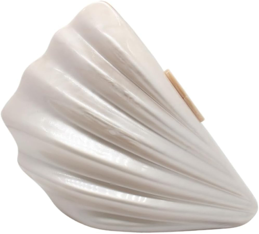 UMREN Seashell Chain Shoulder Bag for Women Acrylic Evening Clutch Bag Glitter Marble Purse Handb... | Amazon (US)