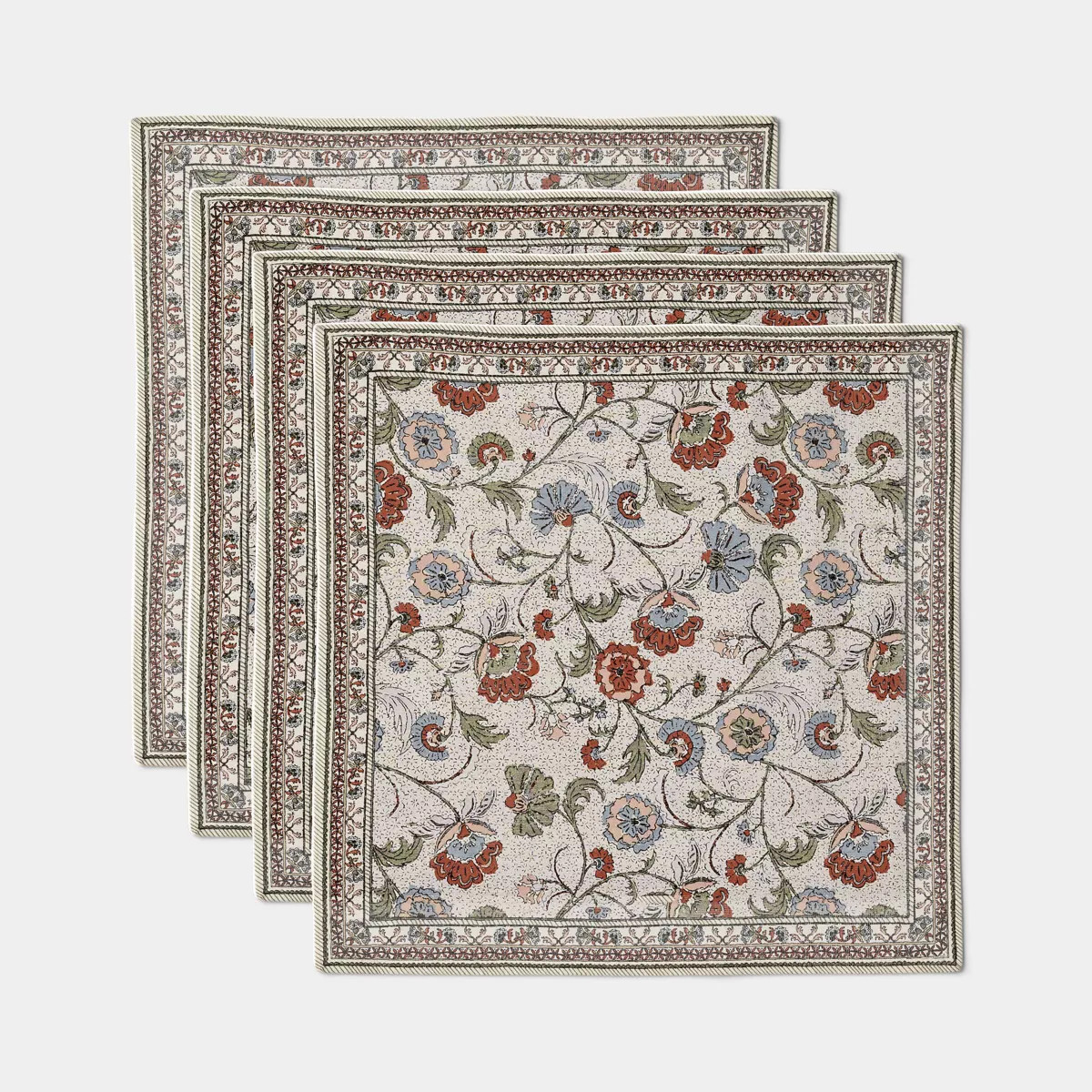 4pk Floral Napkins - Threshold™ | Target