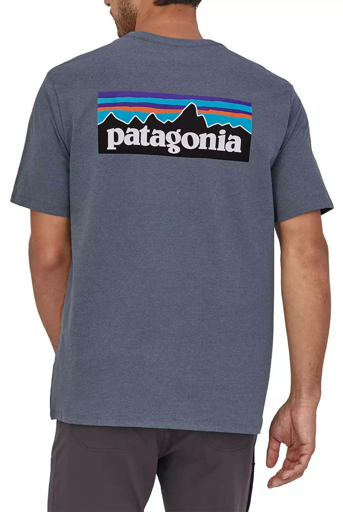 Patagonia Men's P-6 Logo Responsibili-Tee Short Sleeve T-Shirt | Dick's Sporting Goods