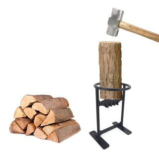 Heavy-Duty Firewood Splitter Fireplace Tool Log Splitter Kindling Splitter or Kindling Cracker Safe Wood Splitter | The Home Depot
