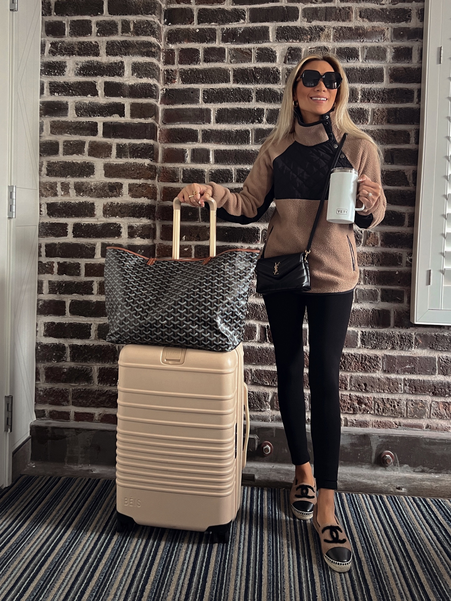 Travel outfit 

#LTKtravel #LTKshoecrush #LTKstyletip