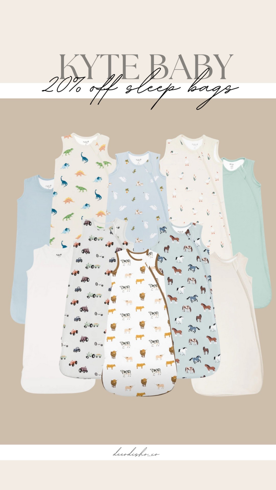 Kyte Baby — 20% off sleep bags✨ CODE: SLUMBER 

the sleep bag we’ve been using since day 1 with our boy! Great baby shower gift!

#kytebaby #sleepsacks #toddlerfinds #babyfinds #newbornmusthaves #toddlermusthaves #babymusthaves #babyshowergifts #babyregistry #giftideasfornewmoms #giftideasformomtobe #babyregistrymusthaves #kytebabysale #kytebabysleepbags #toddlersleepbags #babyboy #babygirl #newborn 

#LTKSaleAlert #LTKKids #LTKBaby