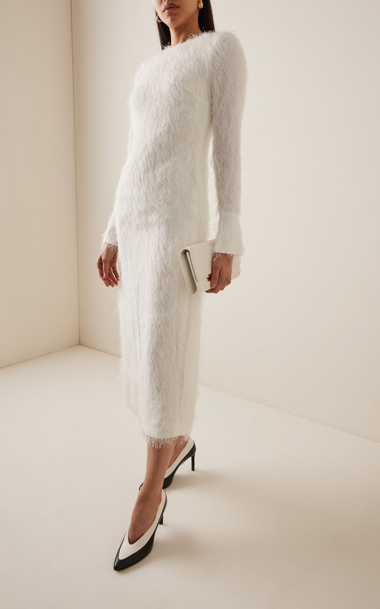 Fringed Fil Coupe Midi Dress | Moda Operandi (Global)