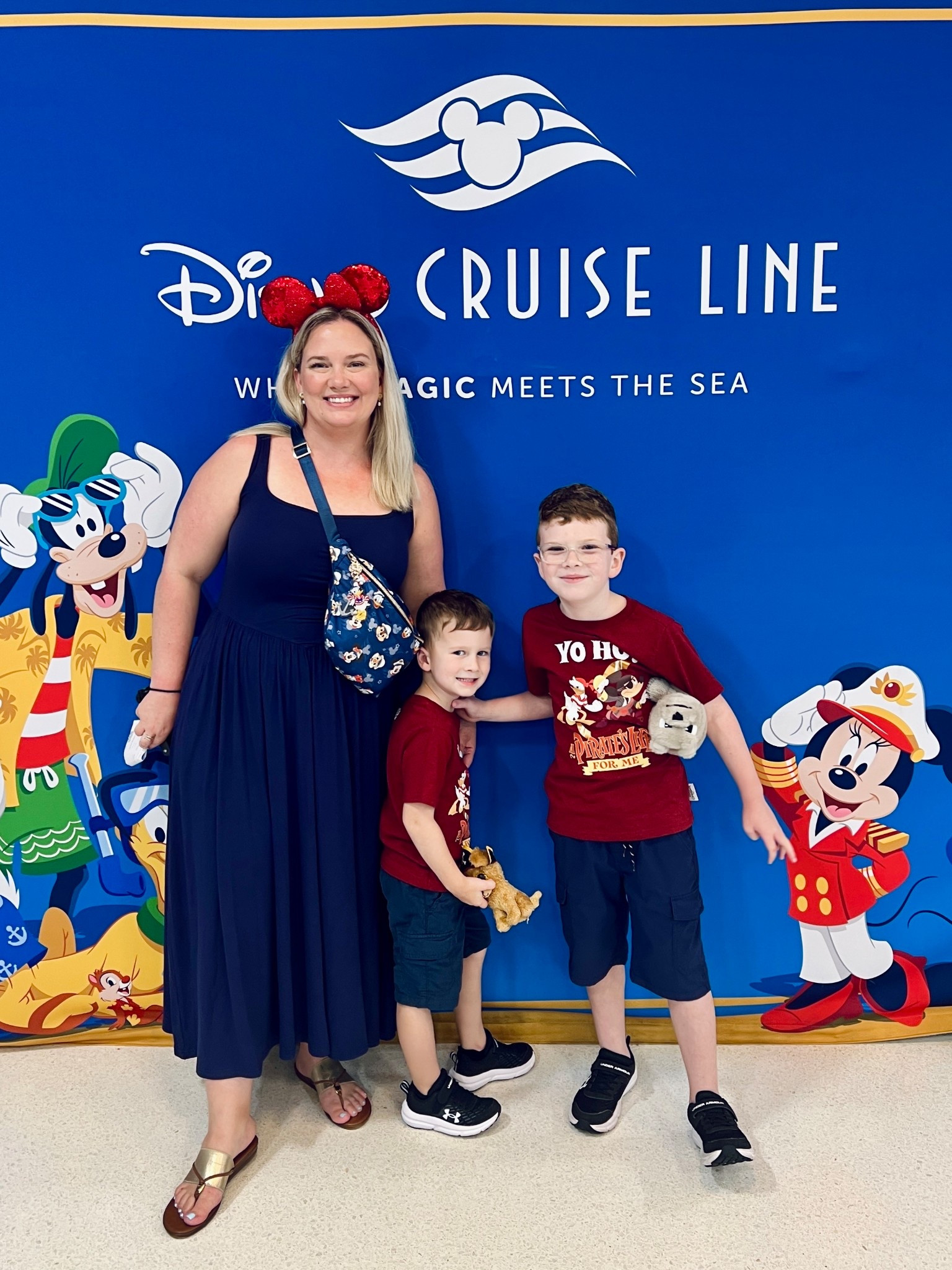 Embarkation Disney cruise outfit for mom. Blue maxi dress for busy mom. Cruise embarkation outfit for women. 

#LTKMidsize #LTKmomlife #LTKTravel