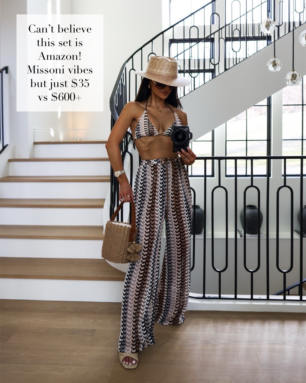 Amazon finds that look expensive / Rich mom summer vibes 
My coverup pants look like Missoni and they’re on sale - just over $31

#LTKmomlife #LTKSaleAlert #LTKSwim