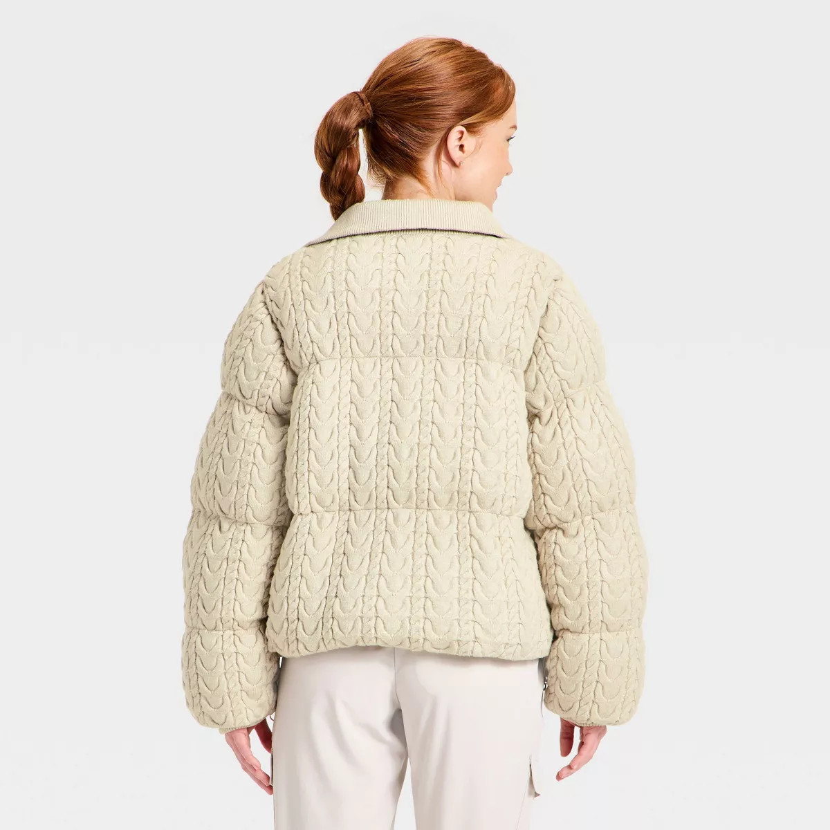 Women's Puffer Jacket - All In Motion™ Gray S | Target