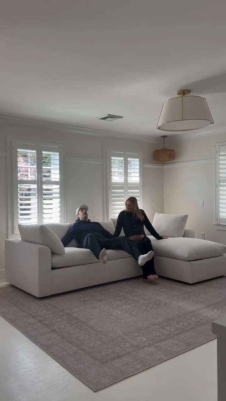 FINALLY GOT A COUCH... and not just any couch but truly the comfiest and most beautiful sectional from @serenaandlily!

This was the piece we wanted to design the whole room around. A super chic and plush vibe that even has storage to host and snuggle up on.

We ended up going with the Perennials Performance Basketweave fabric in the color Chalk and for those asking about why we would buy a white couch with two dogs and a baby on the way... we did our research. This fabric came highly recommended and even have two friends who have gotten 1) a blowout (yup, that's bound to happen) and 2) a sharpie marker mark out! Once we hear that, we were sold!

Can't wait to design the room around this dream Haven Sectional couch and share more with you. Also, Serena & Lily is doing a major sale right now so definitely check it out. 

 #LTKHome #LTKSaleAlert
