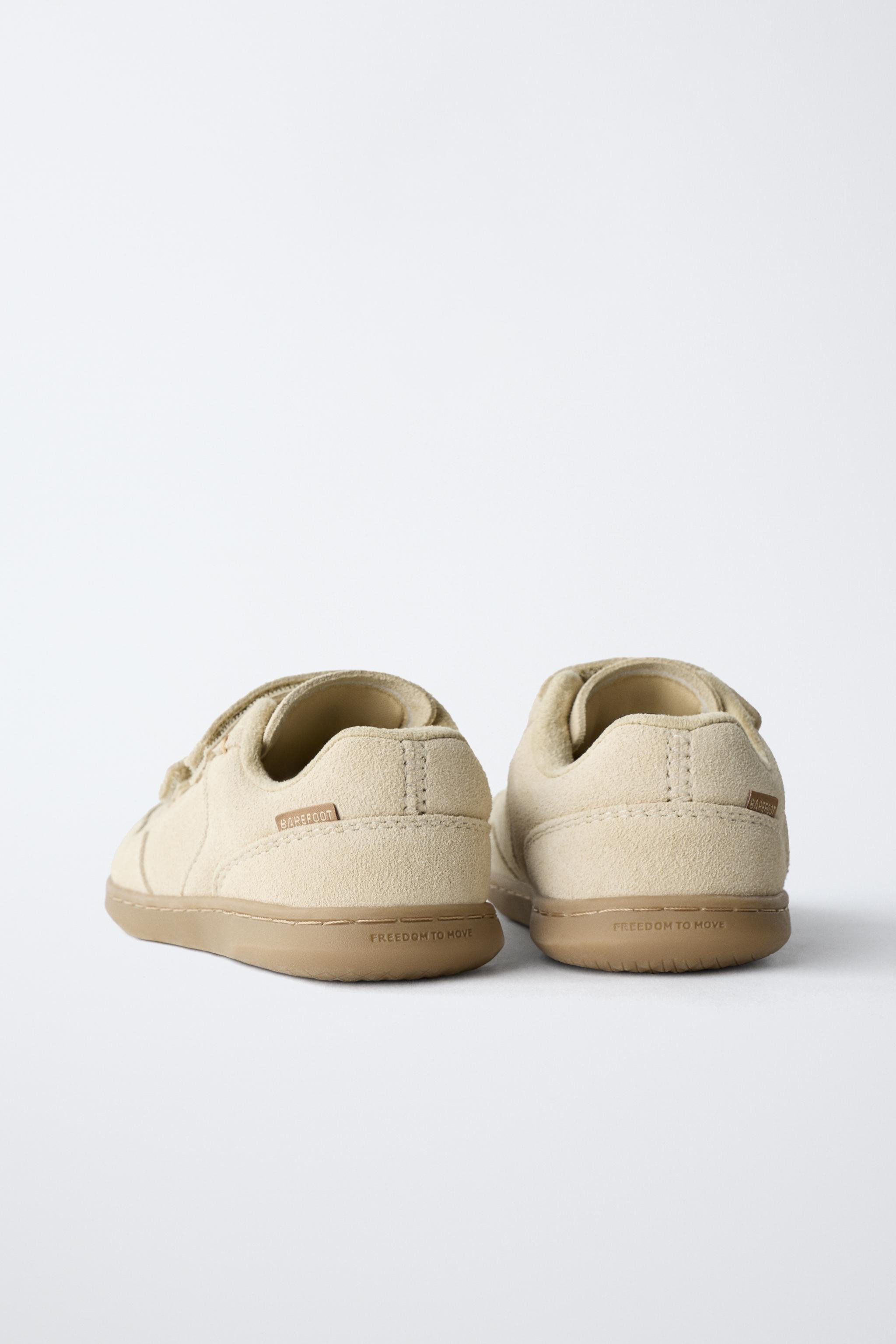 STRAPPY LEATHER BAREFOOT SNEAKERS | Zara US