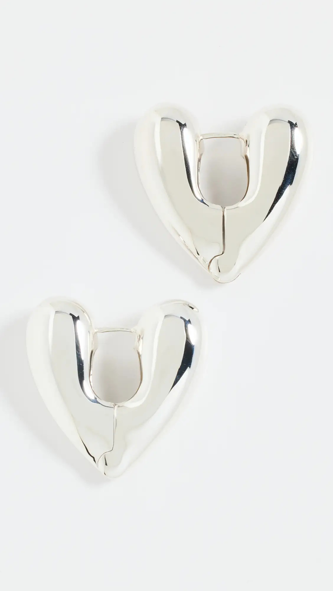 Annika Inez Large Heart Hoops | Shopbop | Shopbop
