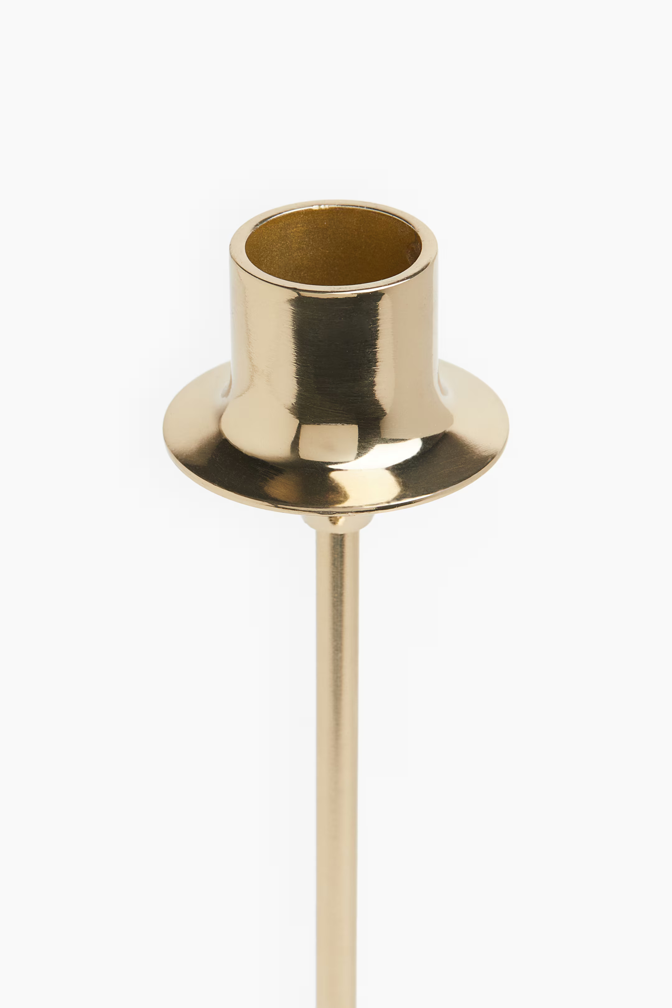 Tall Metal Candlestick - Gold-colored - Home All | H&M US | H&M (US + CA)