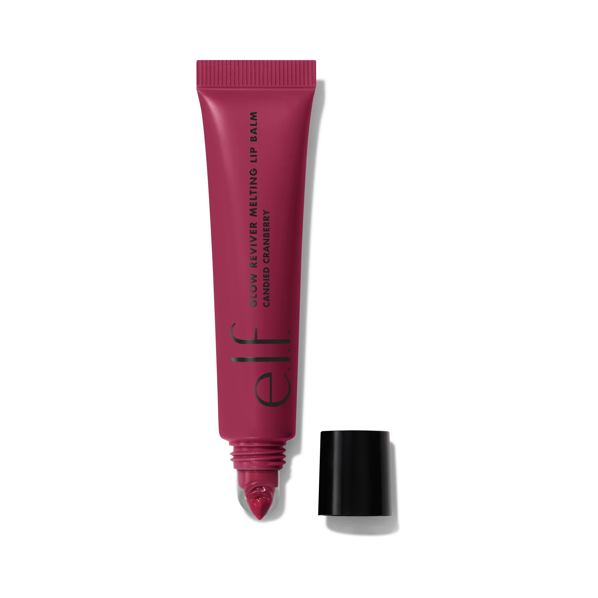 e.l.f. Cosmetics Glow Reviver Melting Lip Balm - Candied Cranberry - Vegan and Cruelty-Free Makeup | e.l.f. cosmetics (US)