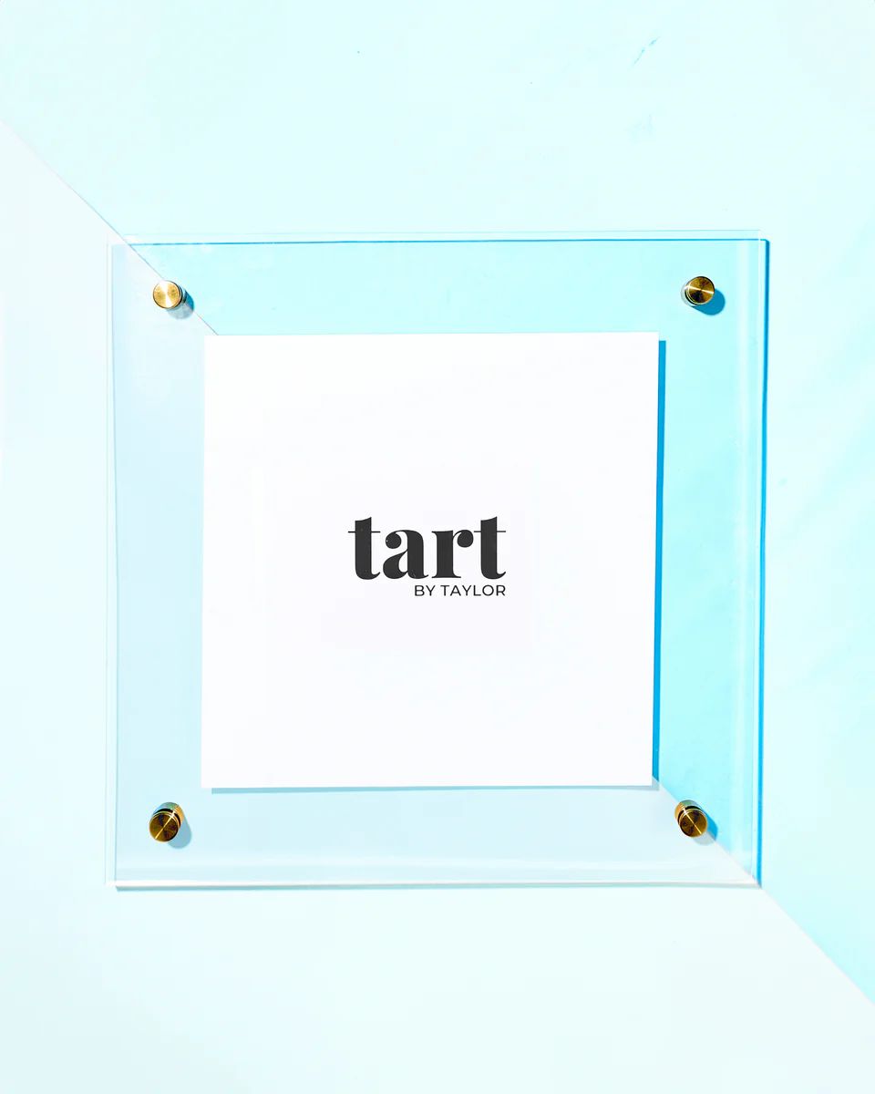 Square Acrylic Floating Frame | Tart By Taylor