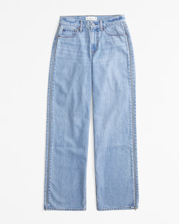 Mid Rise Loose Jean | Abercrombie & Fitch (US)