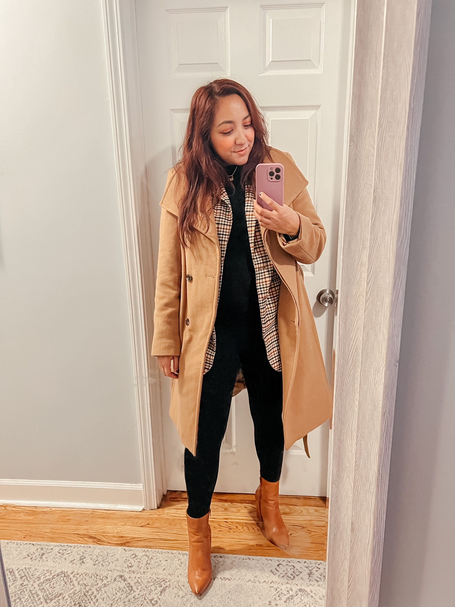 A brown and black moment! Love these colors together for a neutral look. Perfect for a work outfit, date night, or just casual outfit. I love a good long brown coat, brown boots, and a blazer. Paired with black leggings and a black turtleneck! So many sales right now with Nordstrom, Nordstrom Rack, and Vince Camuto. Great gifts for Christmas!

#ltkunder100 #ltkworkwear #ltkshoecrush #ltkholiday #christmasgift #giftidea #holidayoutfit #workwear #workattire #workoutfit #datenight #dateoutfit #interviewoutfit #girlsnight #browncoat #longcoat #brownboots #booties #nordstrom #nordstromrack #vincecamuto #trend #trending #womensfashion #womensoutfit #winterfashion #winterstyle #fallstyle #ootd #blazer #blazeroutfit

#LTKSeasonal #LTKstyletip #LTKsalealert