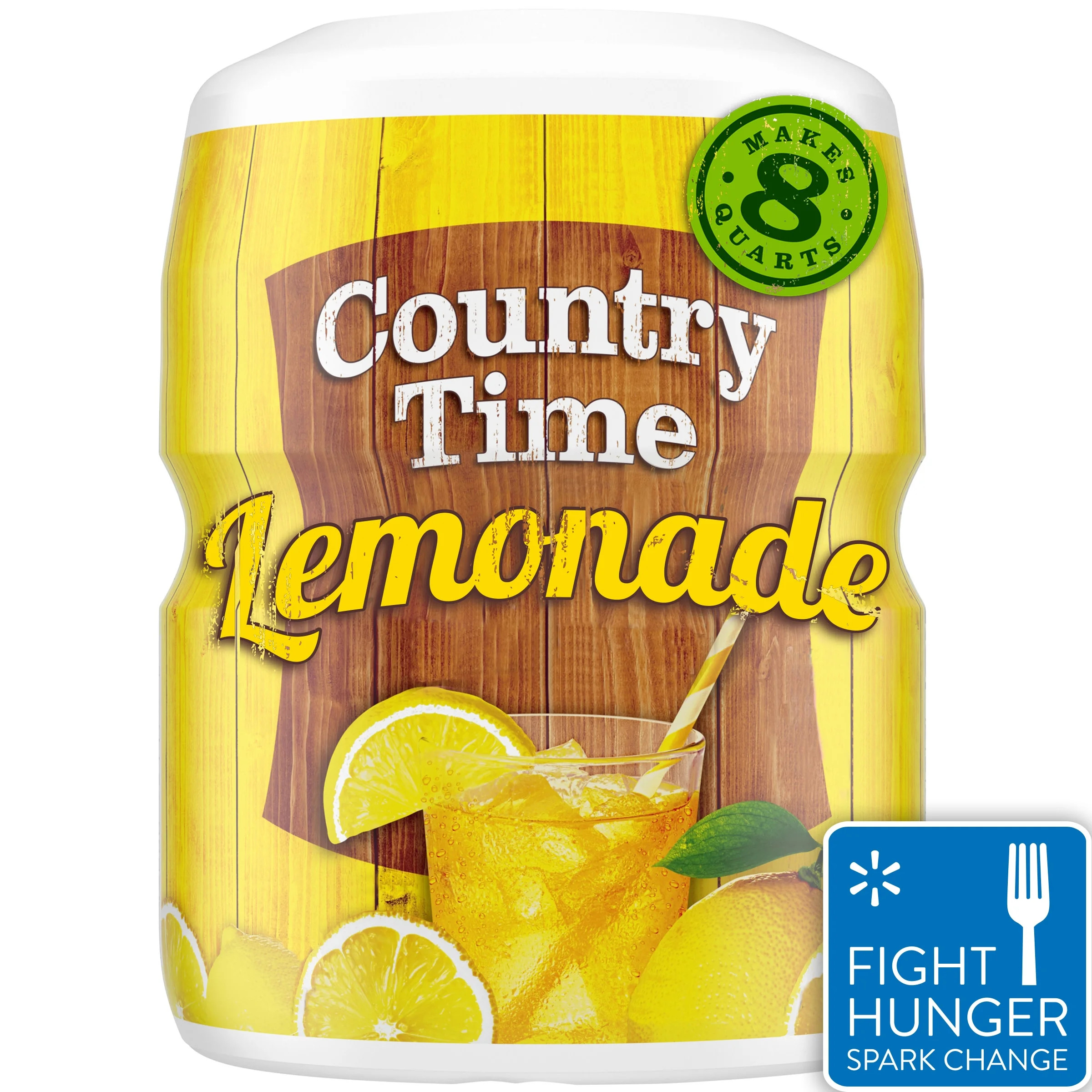 Country Time Lemonade Naturally Flavored Powdered Drink Mix, 19 oz. Canister - Walmart.com | Walmart (US)