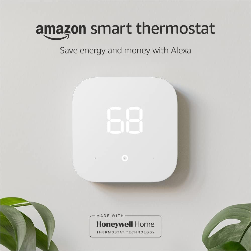 Amazon Smart Thermostat with C-Wire Power Adapter | Amazon (US)