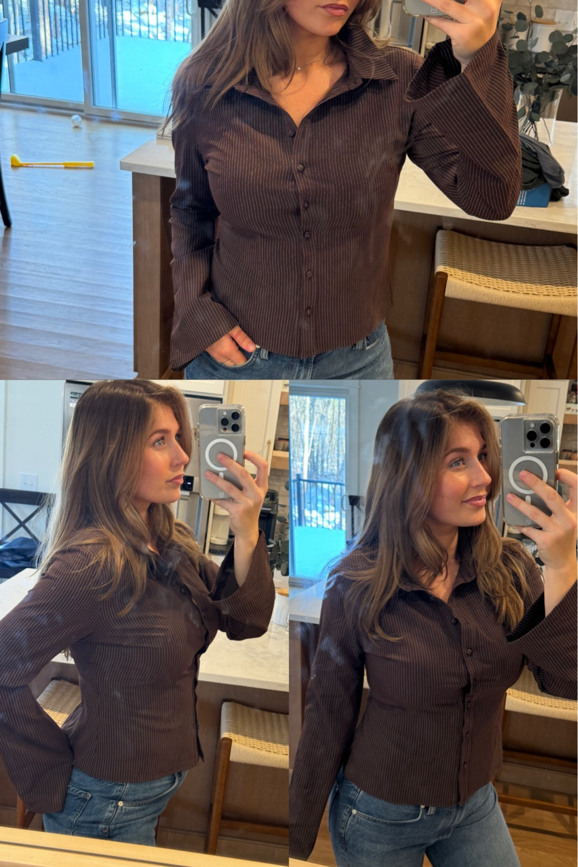  Cuteee button up  

#LTKWorkwear #LTKGiftGuide #LTKStyleTip