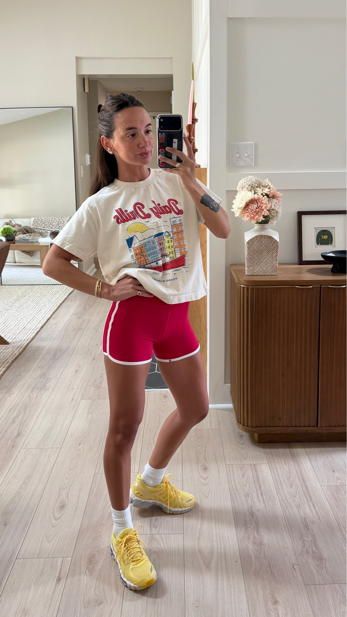 XS shorts! Tee is old Daily Drills