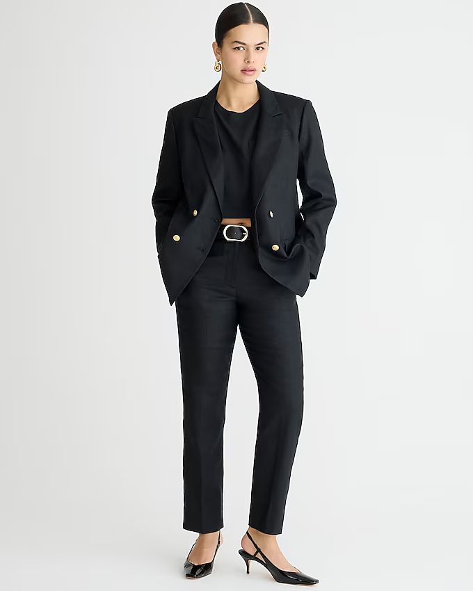 new color4.4(85 REVIEWS)Kate straight-leg pant in stretch linen blend$114.50$128.00 (11% Off)Blac... | J.Crew US