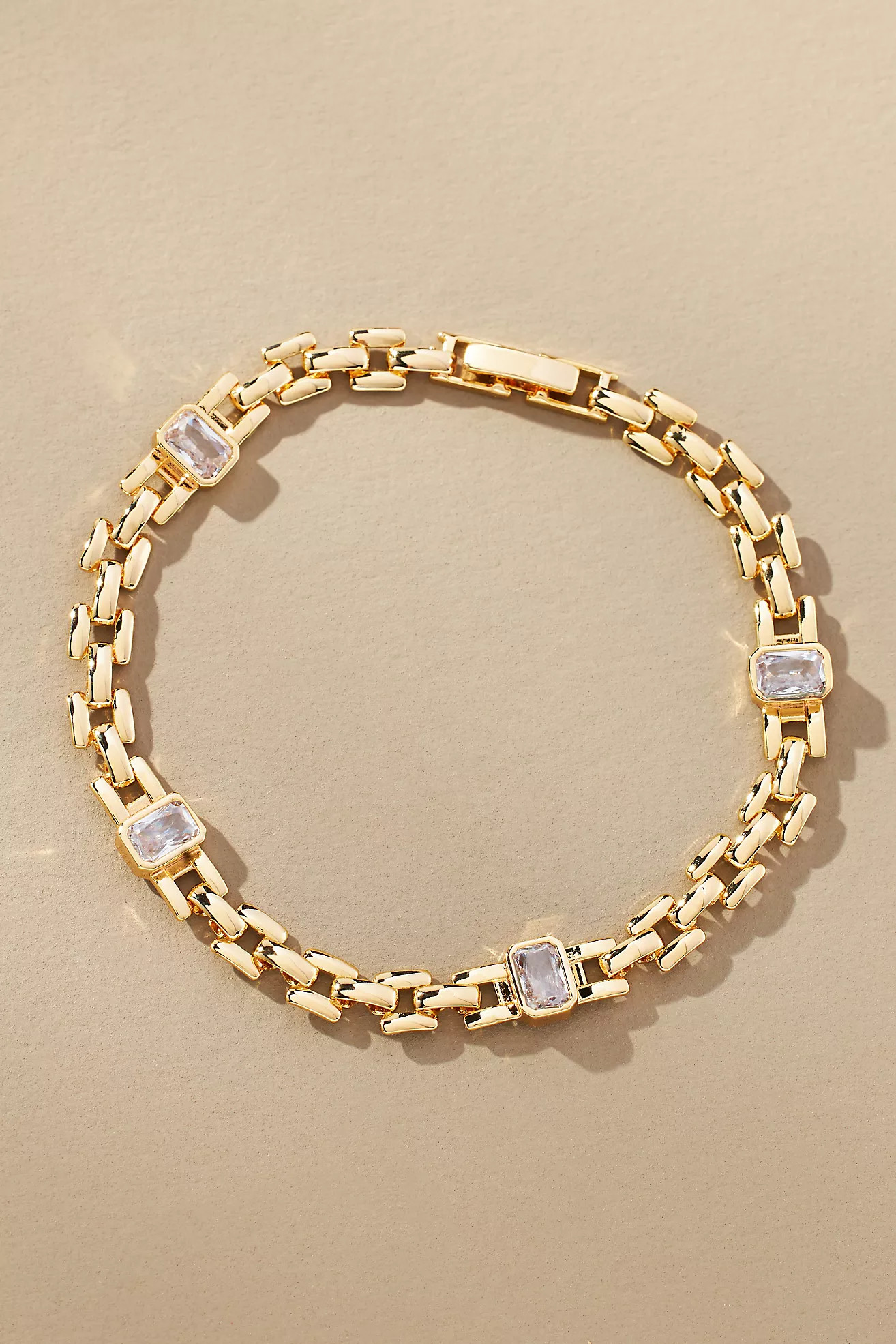 Spaced Crystal Bracelet | Anthropologie (US)