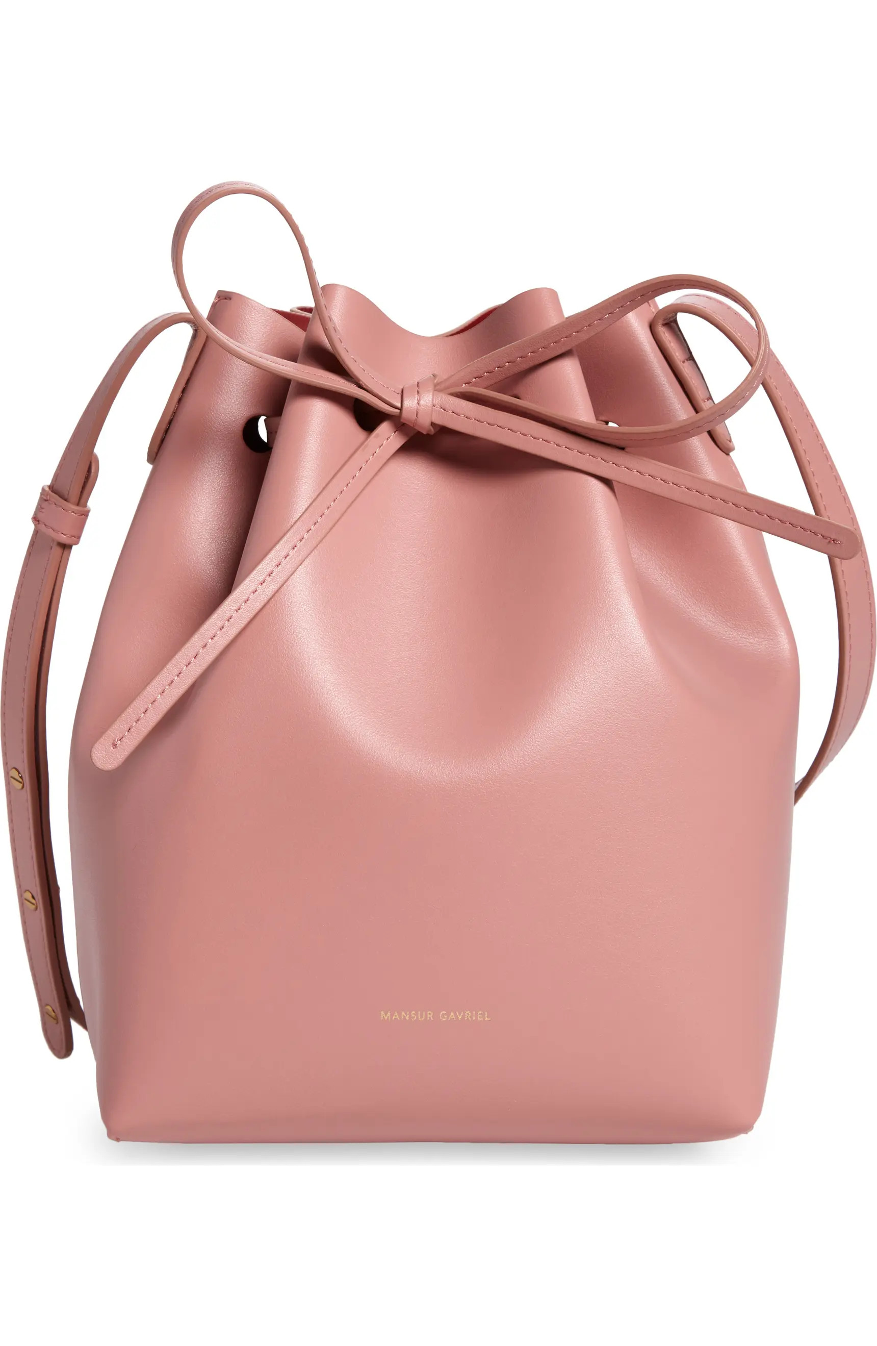 Mansur Gavriel Mini Bucket Apple Faux Leather Bag | Nordstrom | Nordstrom