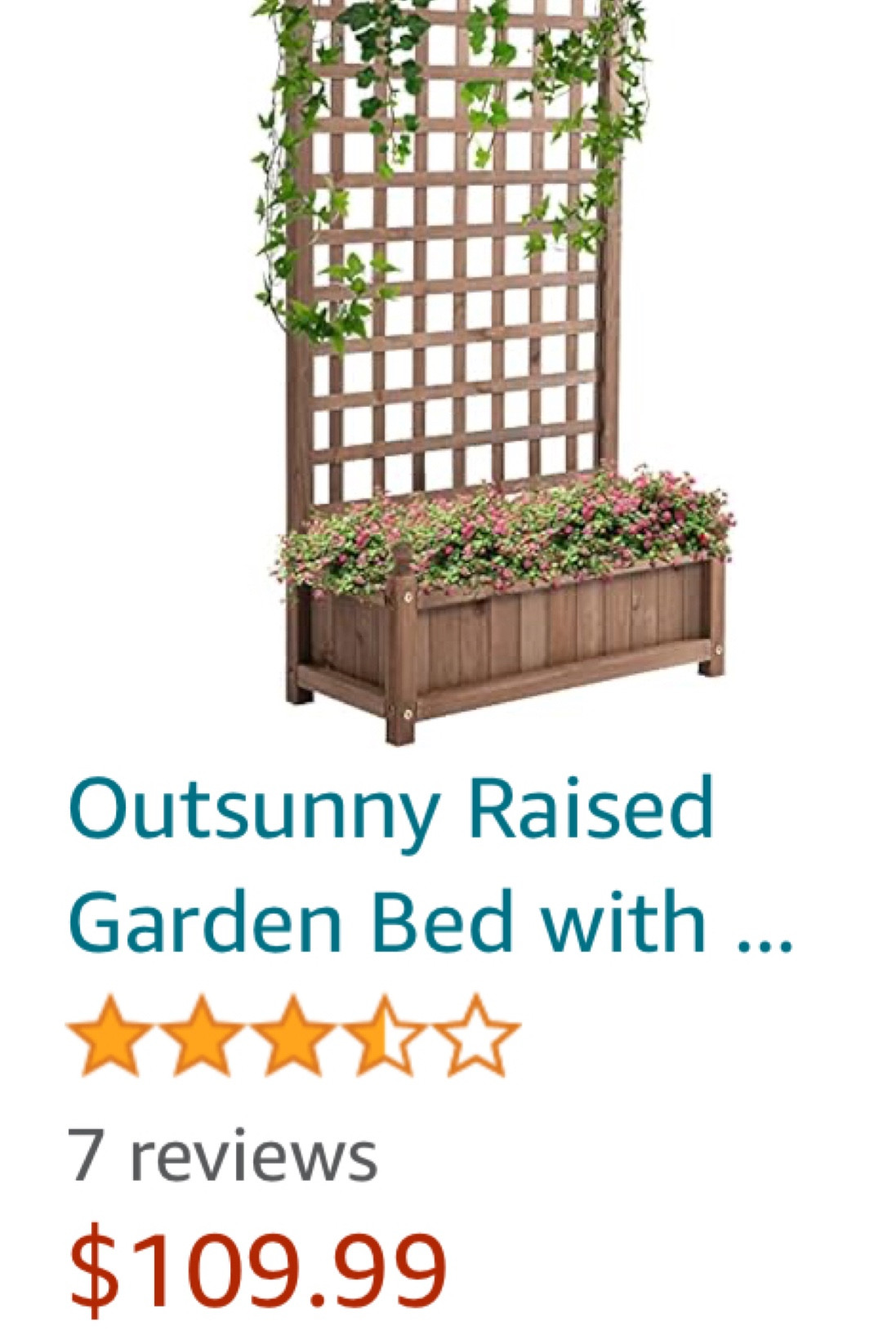 Raised garden bed with trellis 😍

#LTKSpringSale #LTKSeasonal #LTKhome