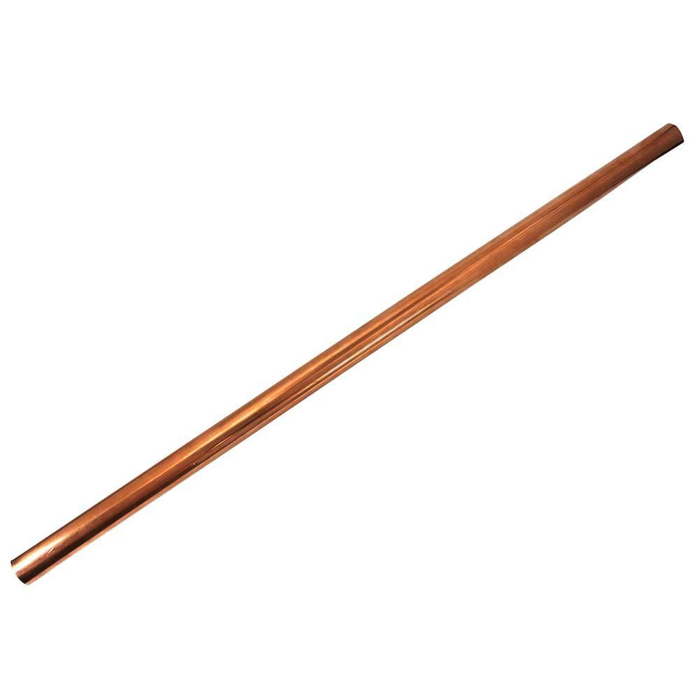 1/2 in. x 2 ft. Copper Type M Hard Straight Pipe | The Home Depot