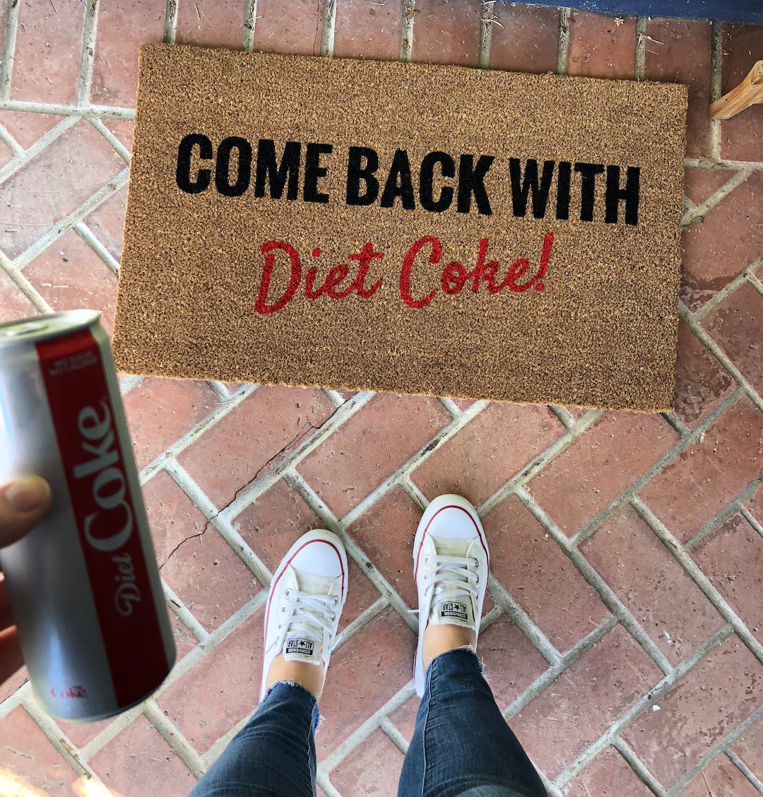 Come Back Doormat, Soda Doormat, Funny Doormat, Front Door Mat, Custom Doormat, Personalized Door... | Etsy (US)