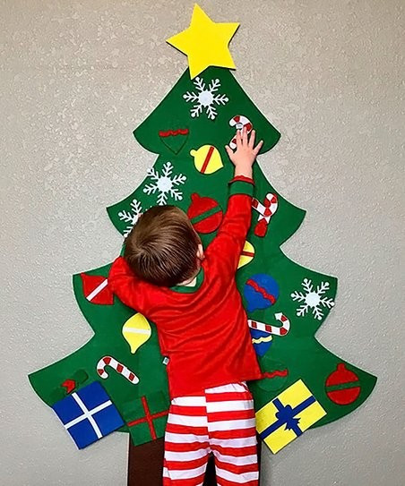 Green DIY Felt Christmas Tree | Zulily