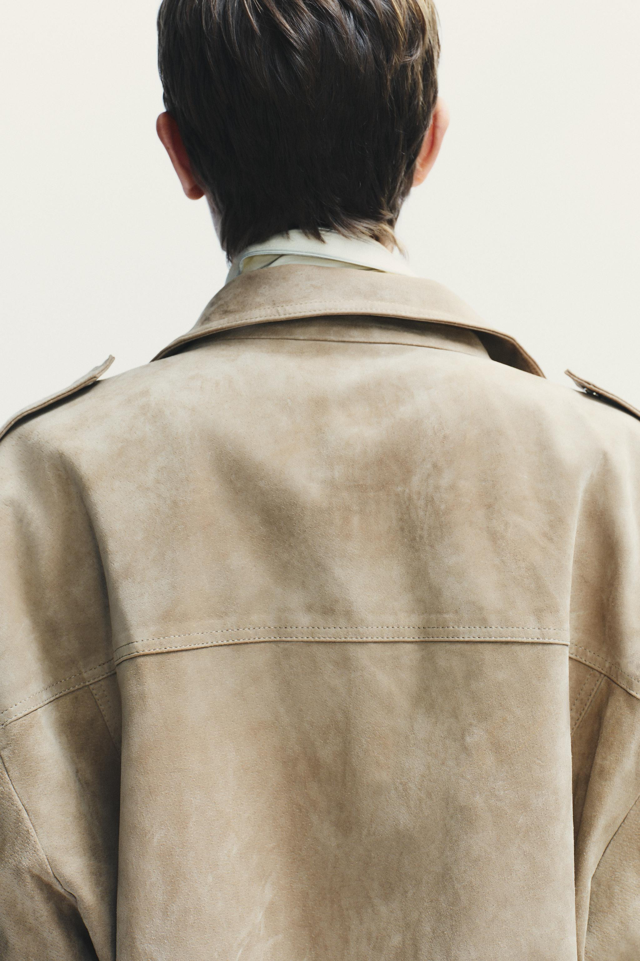 SUEDE LEATHER JACKET | Zara UK