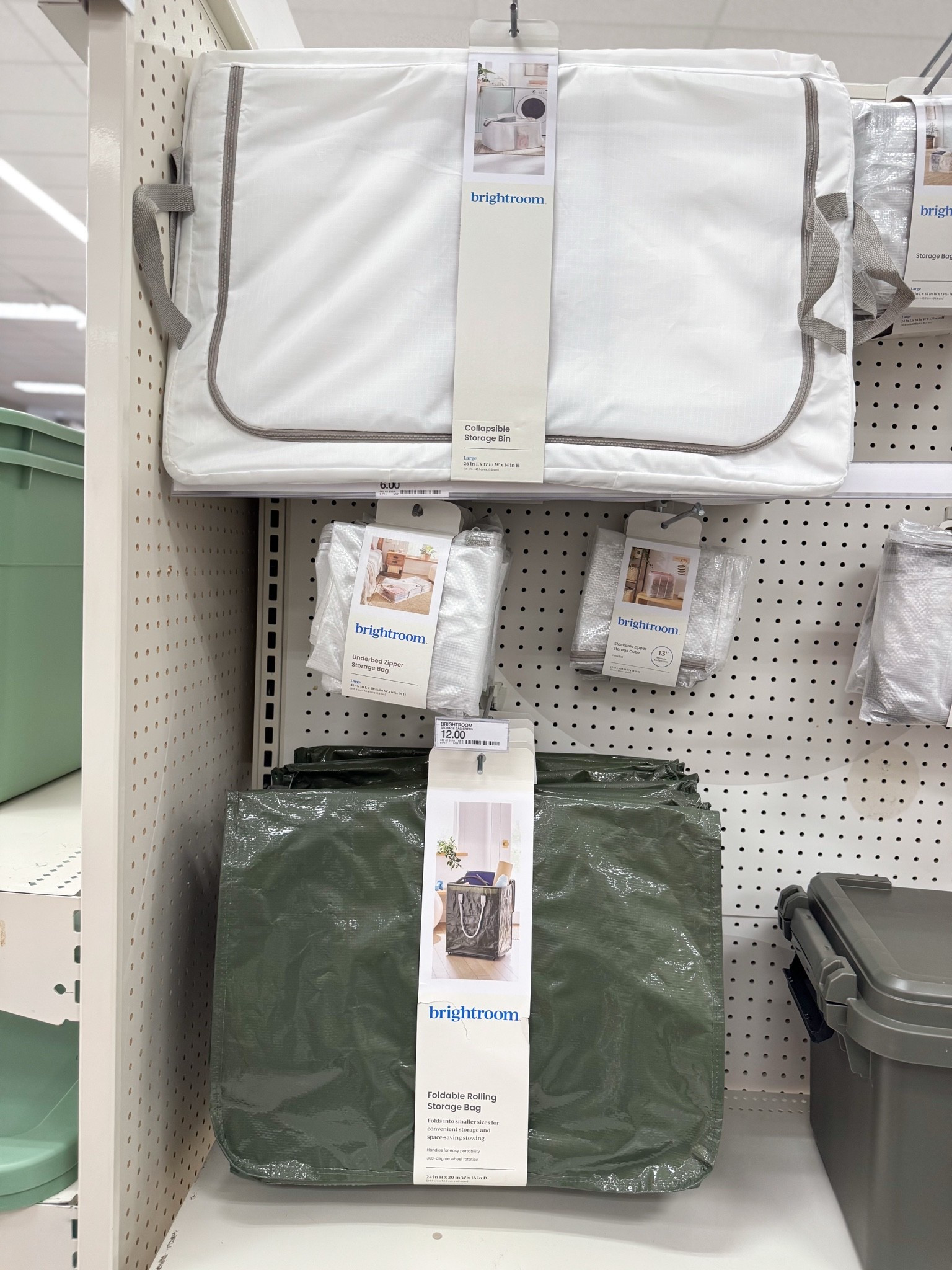 Brightroom storage bags with wheels

target home finds

#LTKSaleAlert #LTKHome
