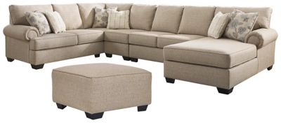 Baceno 4-Piece Sectional with Ottoman | Ashley Homestore