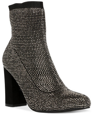 Wild Pair Baybe Bling Sock Booties, Created for Macy's & Reviews - Booties - Shoes - Macy's | Macys (US)