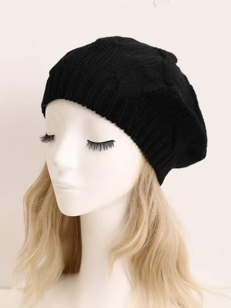 Solid Textured Beret | SHEIN