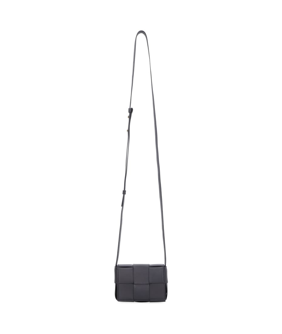 Cassette Leather Mini Crossbody Bag | Italist