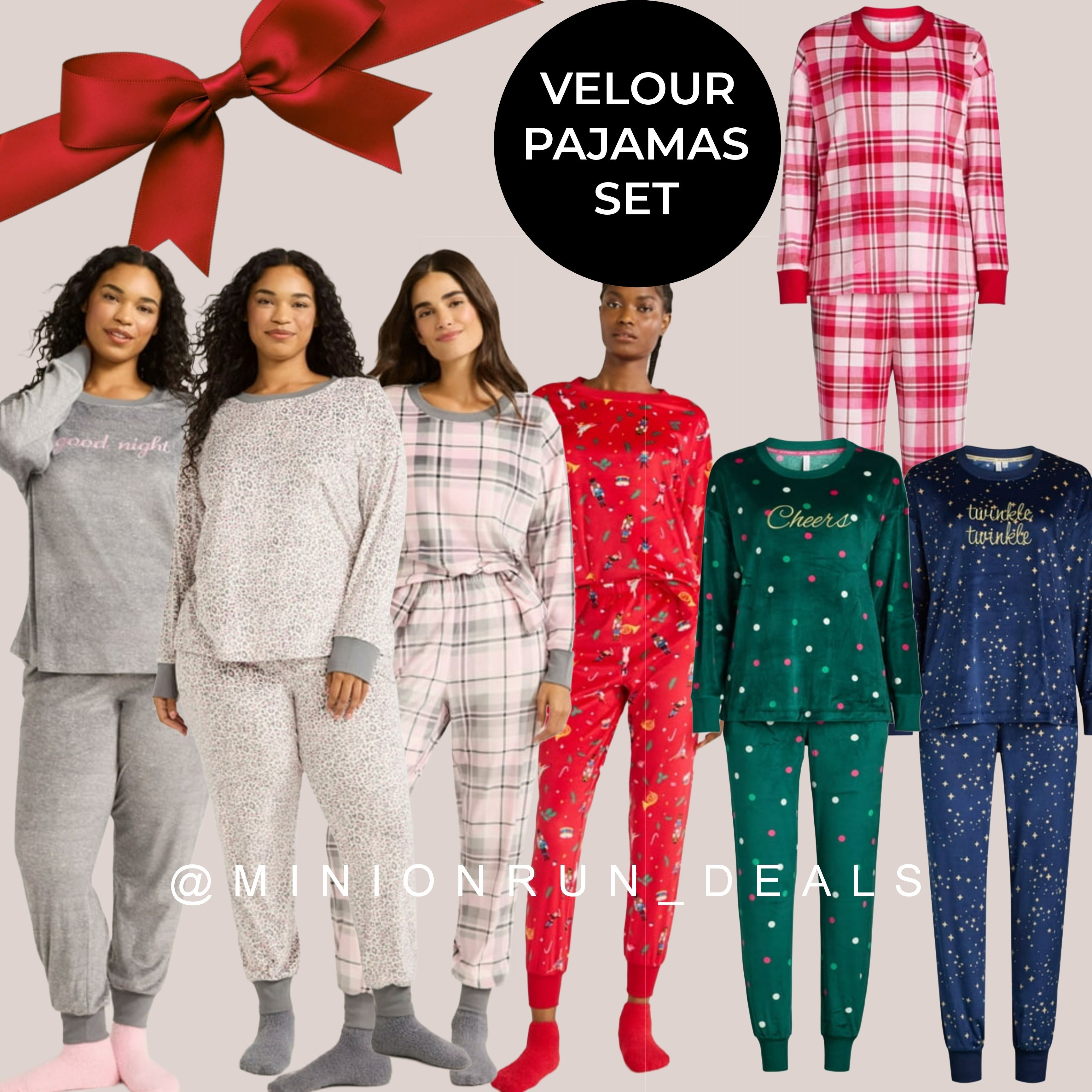#sponsored #ad 🎁Looking for some cozy gifts this season? I found the perfect Joyspun velour pajamas set for under $20 at @walmart aaand look and those festive prints! 😍 Don't forget #Walmart got gifts for everyone on your list for unbeatable prices! #walmartpartner #walmartgifts

#LTKHoliday #LTKSeasonal #LTKGiftGuide
