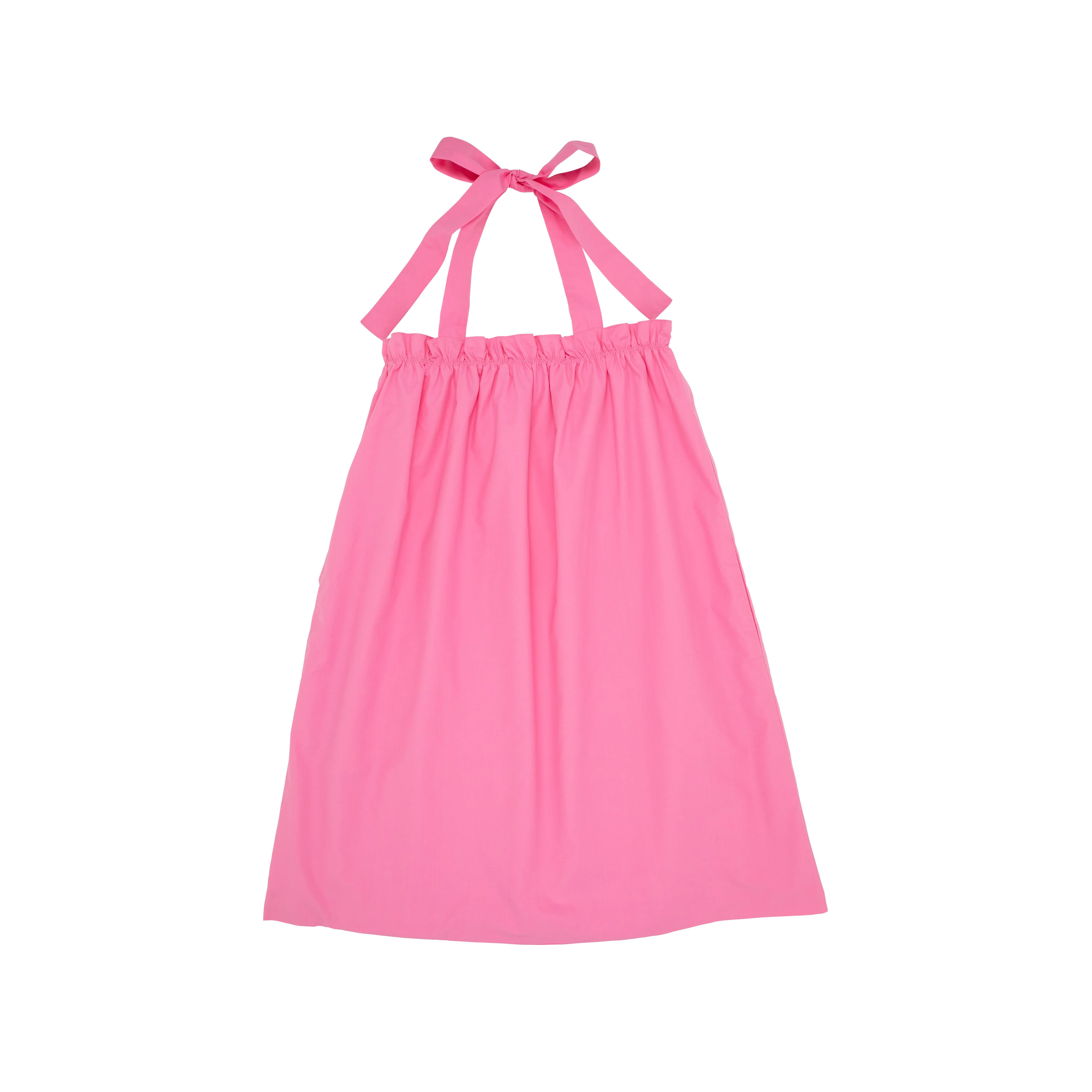 Libby Bess Halter Dress - Hamptons Hot Pink | The Beaufort Bonnet Company