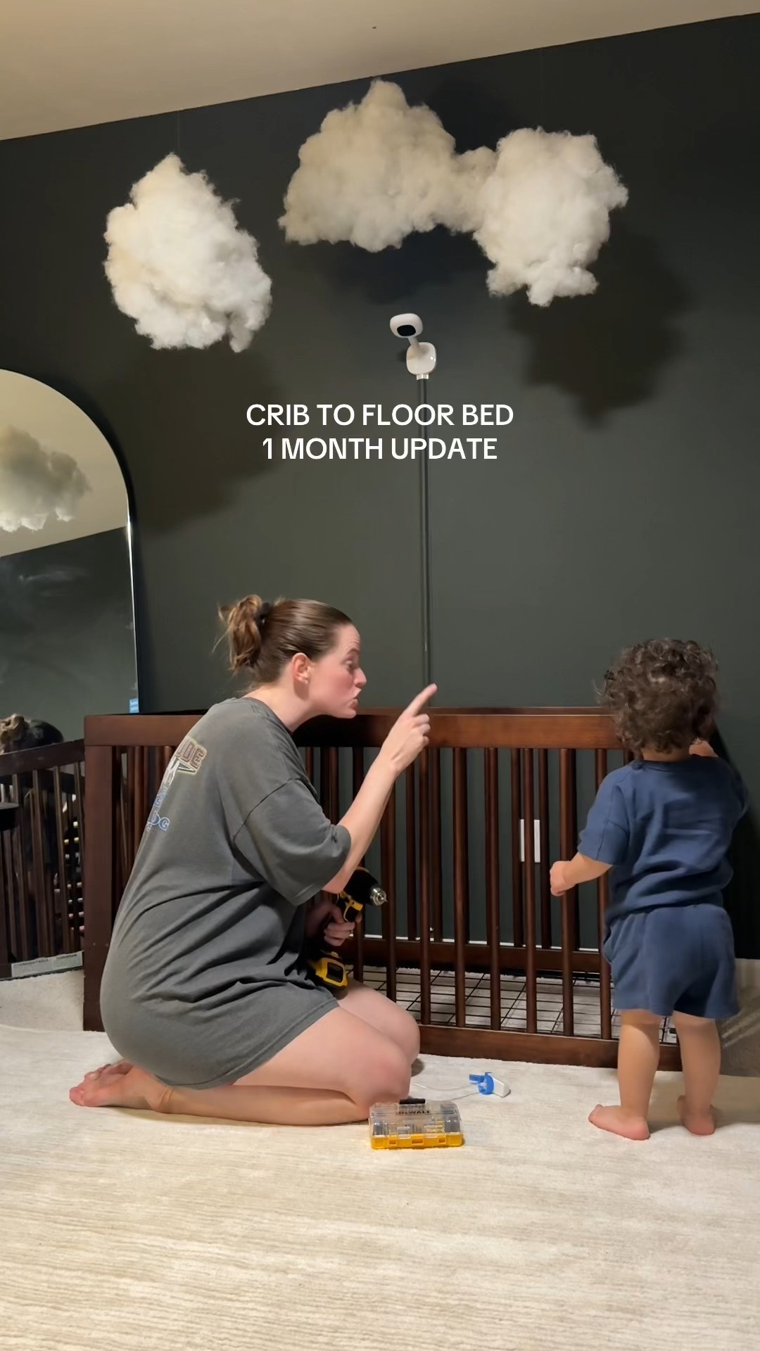 Toddler bedroom. Toddler floor bed 

#LTKKids #LTKHome #LTKBaby