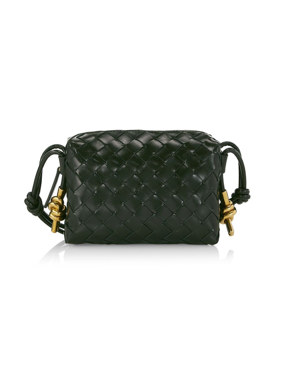 Mini Loop Intrecciato Leather Camera Bag | Saks Fifth Avenue