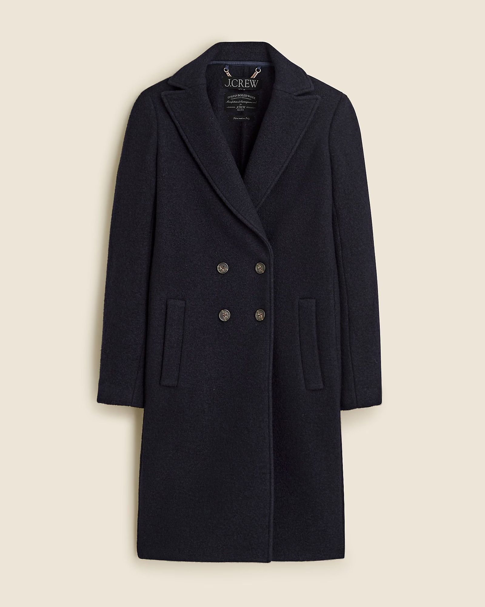 Daphne topcoat in Italian boiled wool | J. Crew US