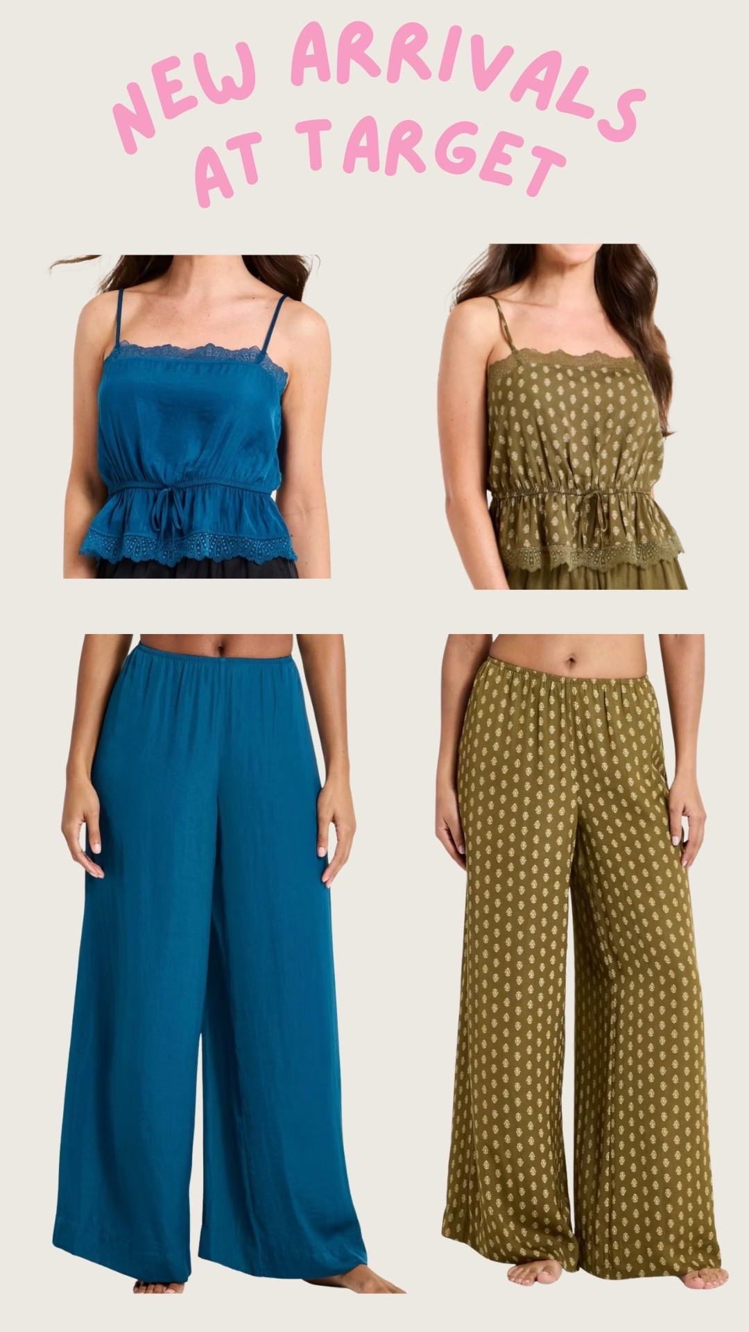 These satin pajamas from Target are a total look for less! So comfy and cute! 

#LTKSeasonal