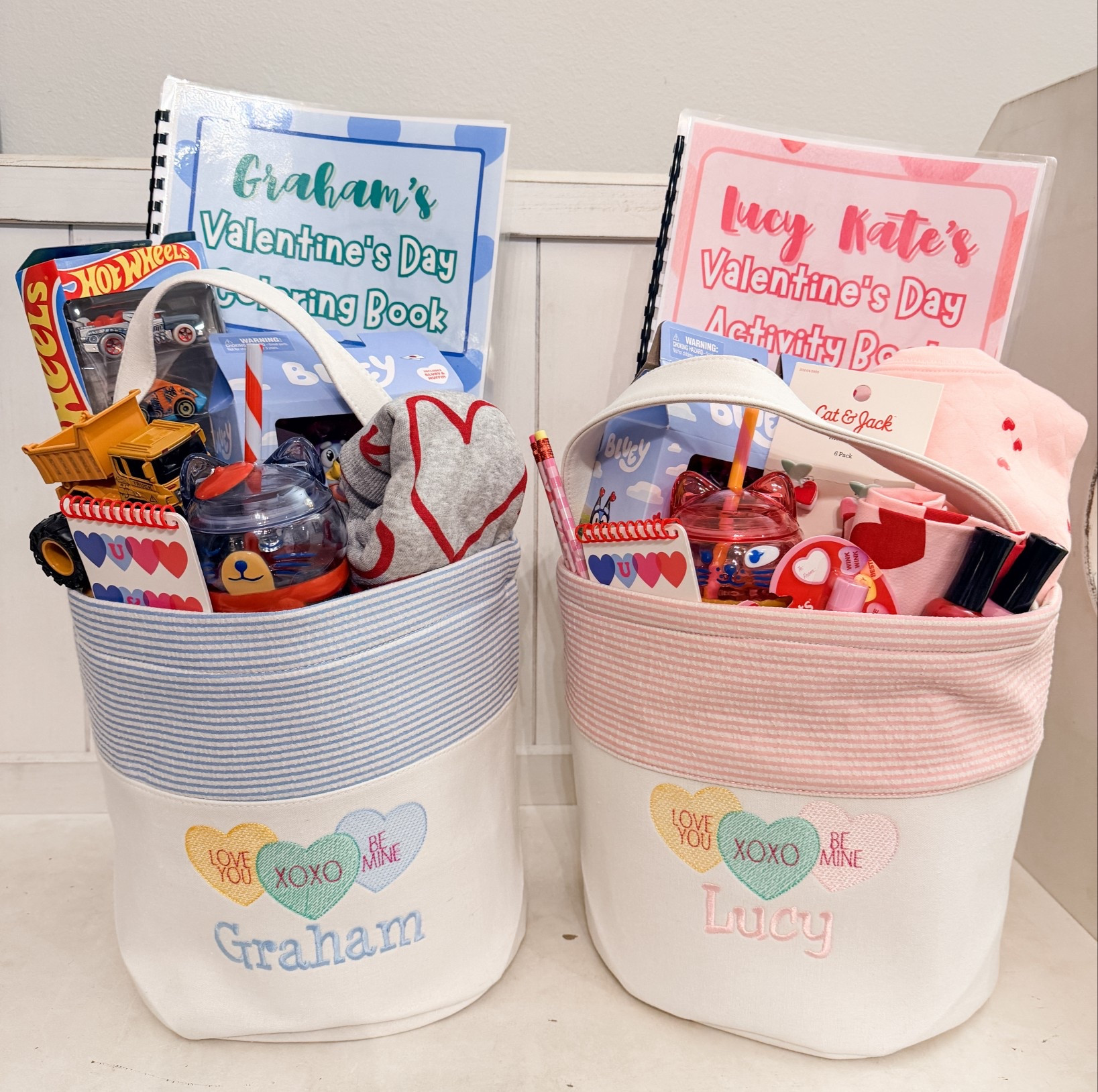 Toddler Vday baskets💘🩵

#LTKKids #LTKSeasonal #LTKValentine