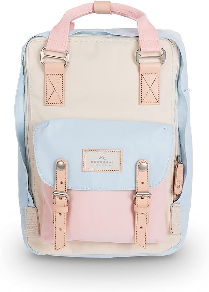Doughnut Macaroon 16L Travel School Ladies College Girls Lightweight Casual Daypacks Bag Backpack | Amazon (US)