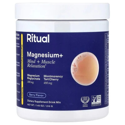 Ritual, Magnesium+, Berry, 7.4 oz (210 g) | iHerb